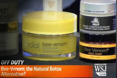 wall street journal bee venom feature