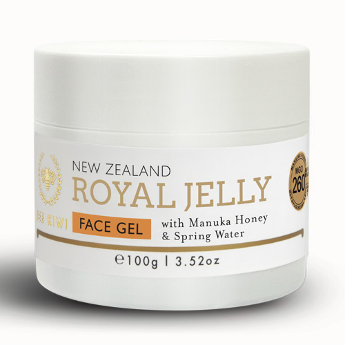 bee kiwi royal jelly face gel nz skincare